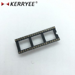 2.54mm Pitch IC Socket V/T Round Type