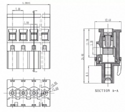 5.00mm &5.08mm Female Pluggable Type
