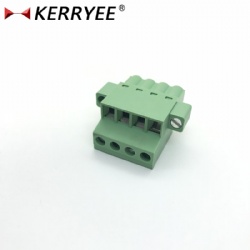 5.00mm &5.08mm Female Pluggable Screw Type