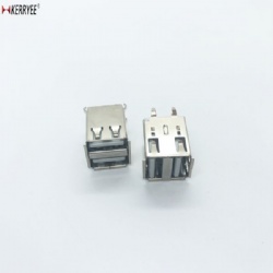 USB 2.0 A Female Dual Row Dip 180