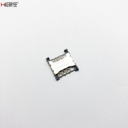 Micro SIM Card Connector PUSH&PULL 6Pin H1.5mm