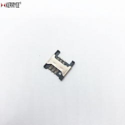 SIM Card Connector PUSH&PULL 6Pin H1.8mm