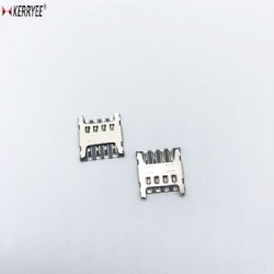 Micro SIM Card Connector PUSH&PULL 8Pin H1.5mm