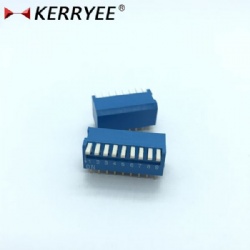 2.54mm Switch Standard Slide Piano Type Red/Blue