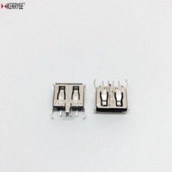 USB 2.0 A Female 180 3 Fixed Foot