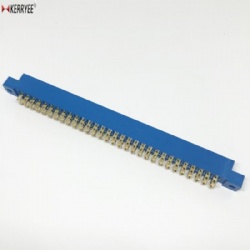 3.96mm Pitch Wire Solder Card Edge Connector With Flange