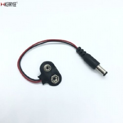 9V Battery Clip With DC