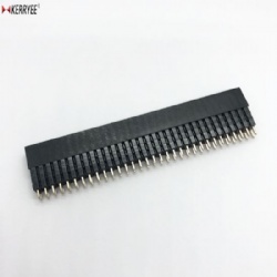 2.54mm Pitch Female Header V/T Type Long Plastic Housing